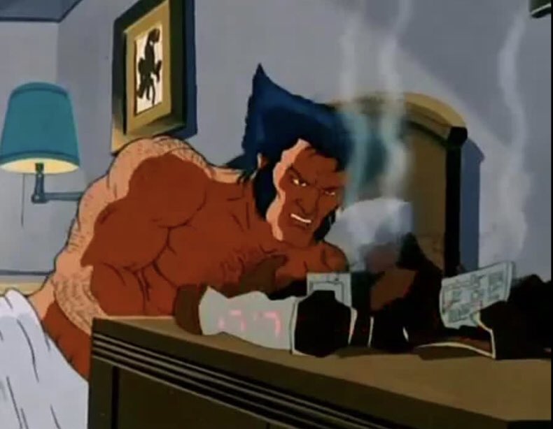 xmentas's tweet photo. This #FBF is #PunchTheClockDay - does this count? #xmentas #xmen #wolverine #clock #work https://t.co/YRXDQPftQ0
