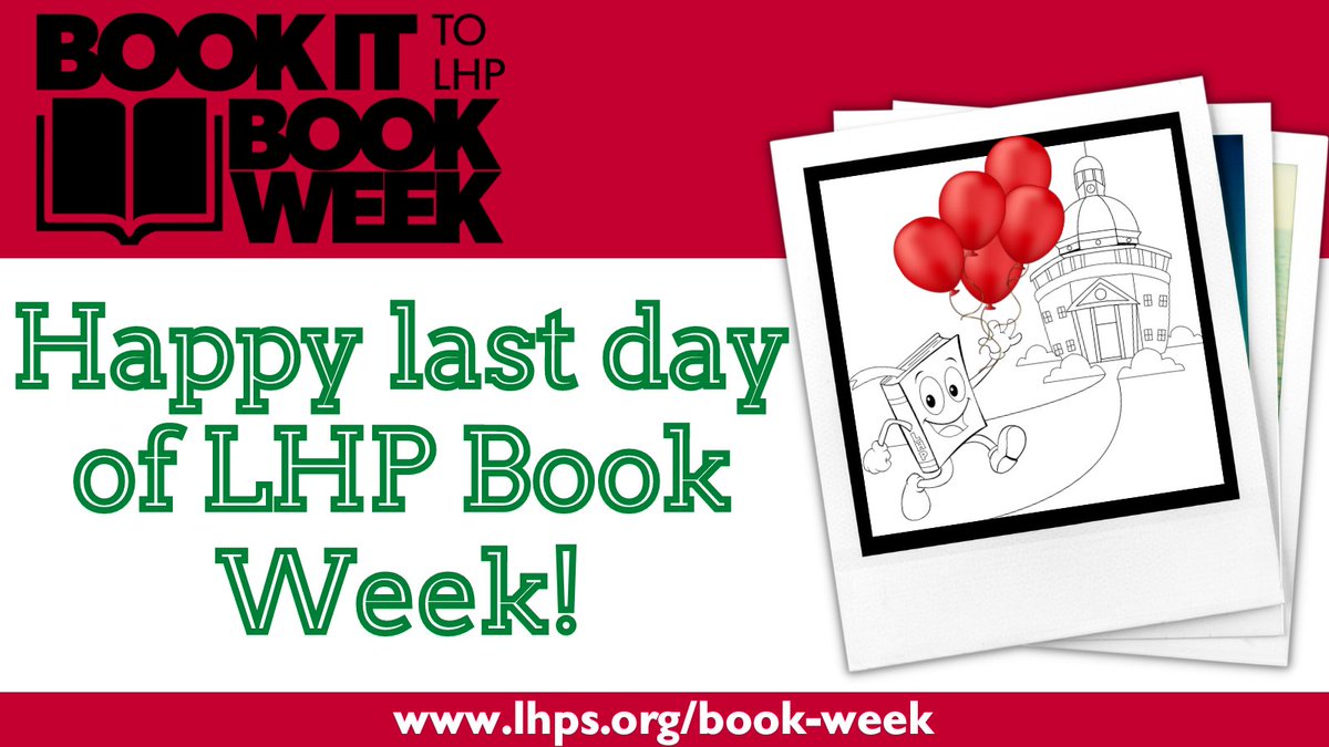 LHPS_Libraries's tweet photo. We had so much fun this week seeing students, faculty, and staff excited about books! #LHPBookWeek @lhpsnews https://t.co/Wwnq89k4dB