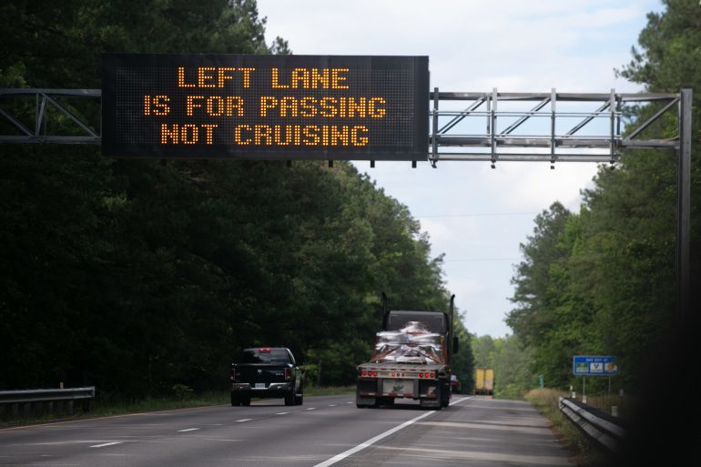 VaDOT's tweet photo. Not gonna drop any names, but some of you need this reminder ⤵️ Don't be a #LeftLaneLoafer! https://t.co/U6e3R1kmQV