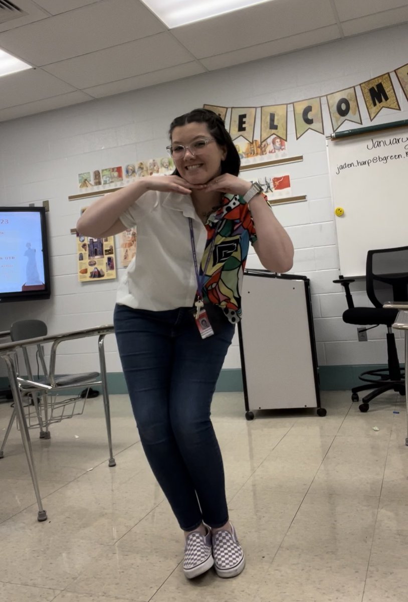 I got my keys for my first *technically* classroom today! For at least the next six weeks, I get to run the rodeo!