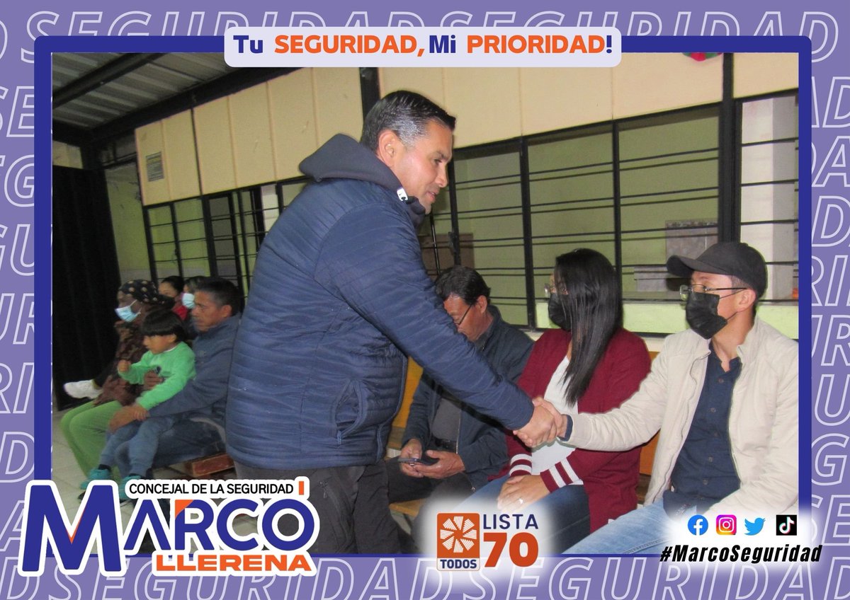 marquitollerena's tweet photo. #MarcoEnTerritorio 🚶‍♂️
Cada día somos más! Los vecinos se siguen sumando a esta lucha en beneficio de TODOS!
La seguridad, tiene que dejar de ser anhelada, a ser una realidad en nuestro diario vivir 😊
#MarcoSeguridad #Lista70 https://t.co/rufQcimobP