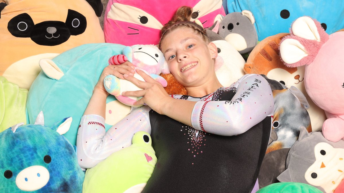 Bring your favorite plush &amp; find a cozy seat in Worthen for Squishmallow Day on SUNDAY!!!

Our HOME OPENER starts at 1p &amp; we'll throw out Squishmallow prizes for BSU scores of 9.750-or-higher

Did we mention FREE ADMISSION

📰: bit.ly/3DkDGuA

#ChirpChirp | #WeFly | #PTS