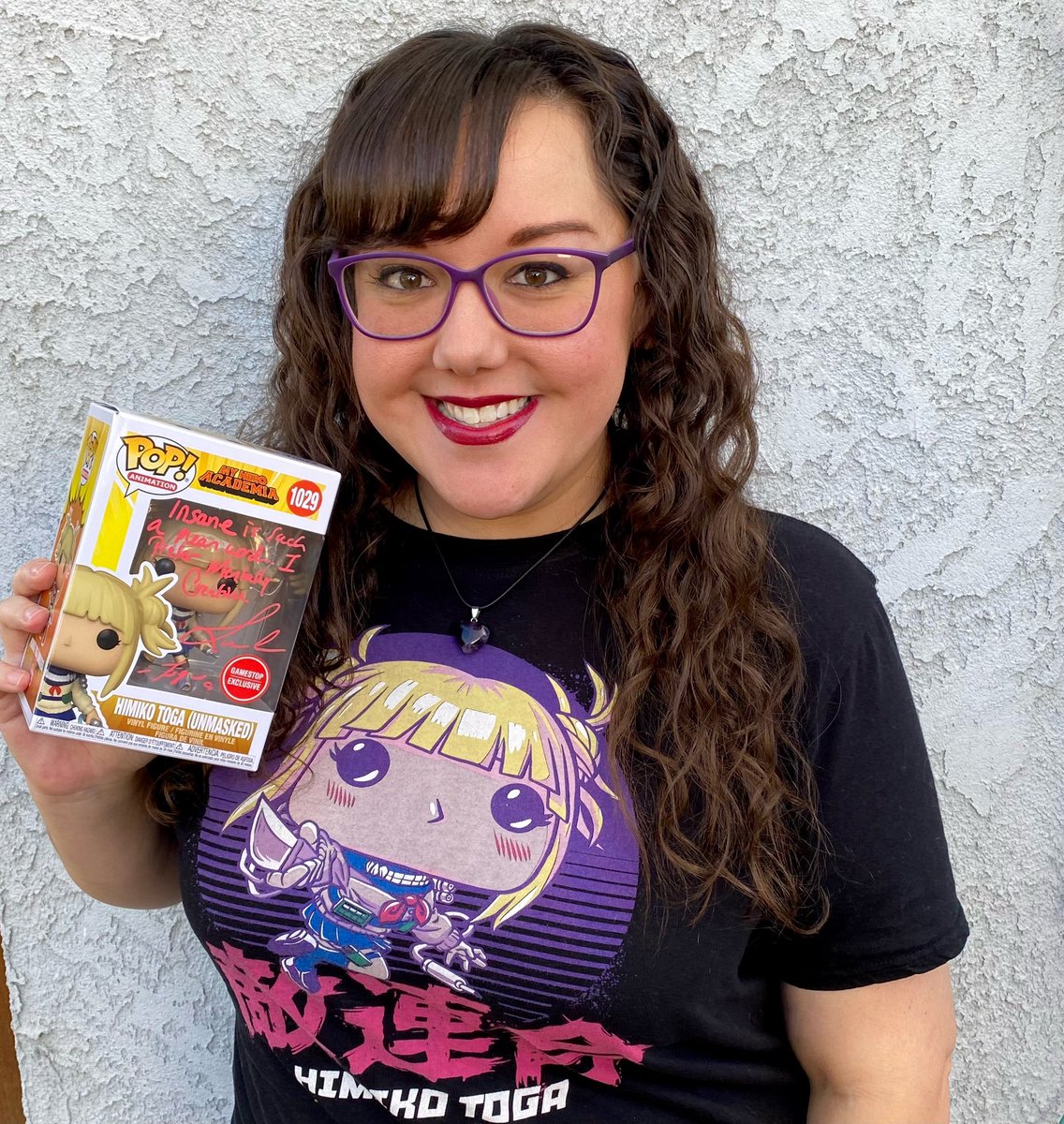 FunkinAdventur's tweet photo. It’s #FunkoFashionFriday so I had to bust out my favorite #FunkoFresh shirt! 🩸❤️🩸
#FunkoPhotoADayChallenge  @funko #Funko #HimikoToga #FOTW #FunkoFamily #FunkoFunatic #FunkoFeature @LeahClarkVA #FunkoFashion #Toga https://t.co/yW5k5rcdWX