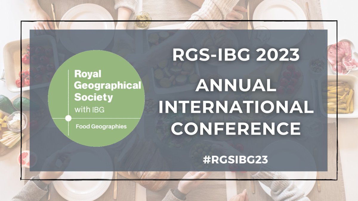 _MahbuburRahman's tweet image. Call for session proposals! @RGS_IBG Annual International #Conference 2023 on the theme of #ClimateChanged #Geographies; hosted by @FoodGeog. Place: London and online, #Time: August 29 to September 1, 2023. #Due: March 2, 2023.Details: tinyurl.com/nnyutwa8 #climatechange #food