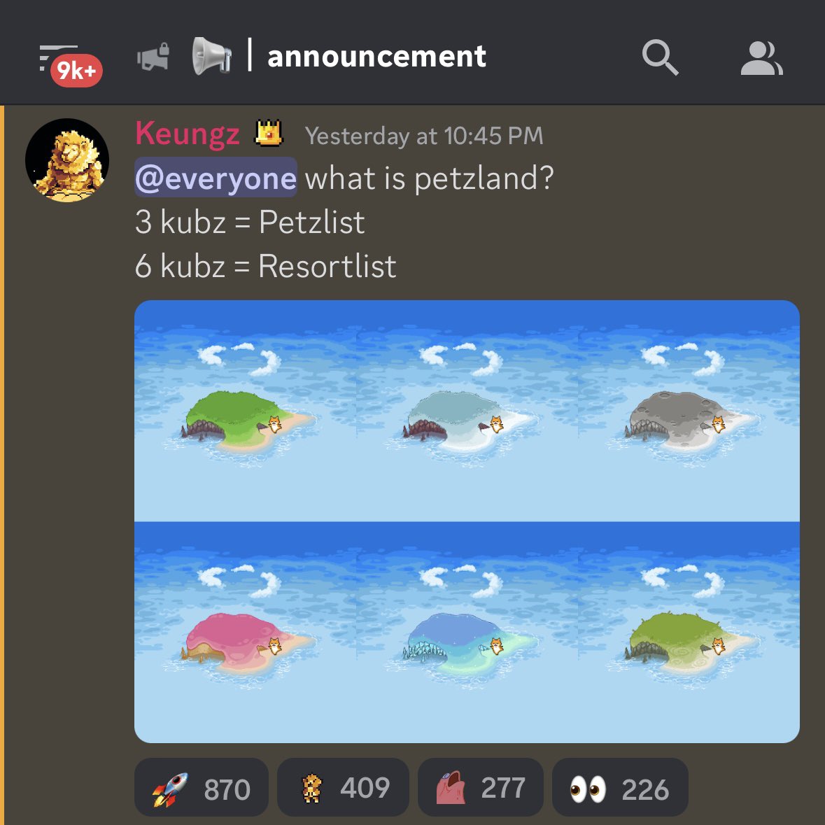 Keungz ❤️ WELL3 (@keung) on Twitter photo What is petzland? @Yogapetz
3 kubz = Petzlist
6 kubz = Resortlist
1 resortlist giveaway
1️⃣follow <a href="/keung/">Keungz ❤️ WELL3</a> @Yogapetz
2️⃣like + rt
3️⃣tag 3 friend
48 hrs⏰ What is petzland? @Yogapetz
3 kubz = Petzlist
6 kubz = Resortlist
1 resortlist giveaway
1️⃣follow <a href="/keung/">Keungz ❤️ WELL3</a> @Yogapetz
2️⃣like + rt
3️⃣tag 3 friend
48 hrs⏰