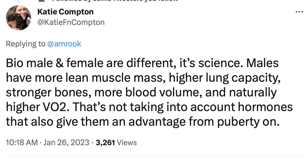 OMG...a real authority on unfair advantages