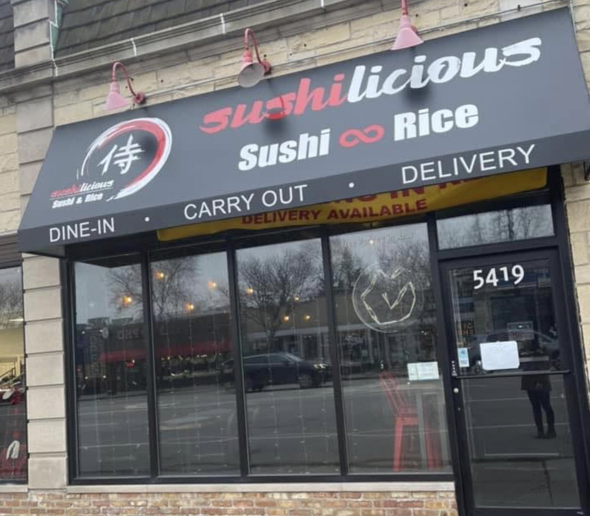 Sushilicious Sushi &amp; Rice is coming soon to #Edgebrook at 5419 W Devon (formerly Ruk Sushi &amp; Thai)
