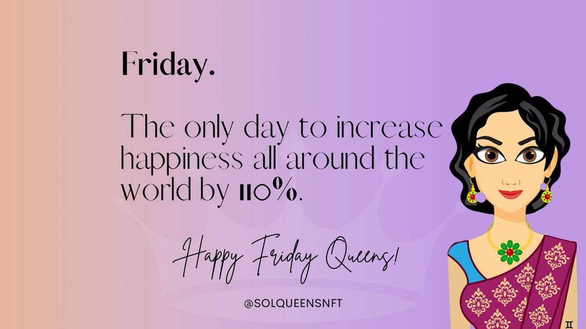 It's always a Happy Friday! 😉

We hope ya'll spread nothing but love today 💜