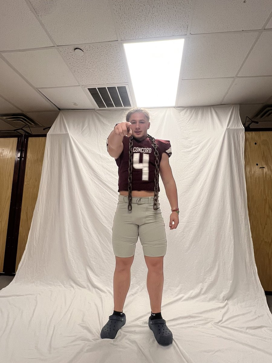 AnthonySm1th4's tweet photo. Blessed to receive my 3rd offer from @ConcordFootball @MalachiNewell5 https://t.co/XJbVEr5Ptl