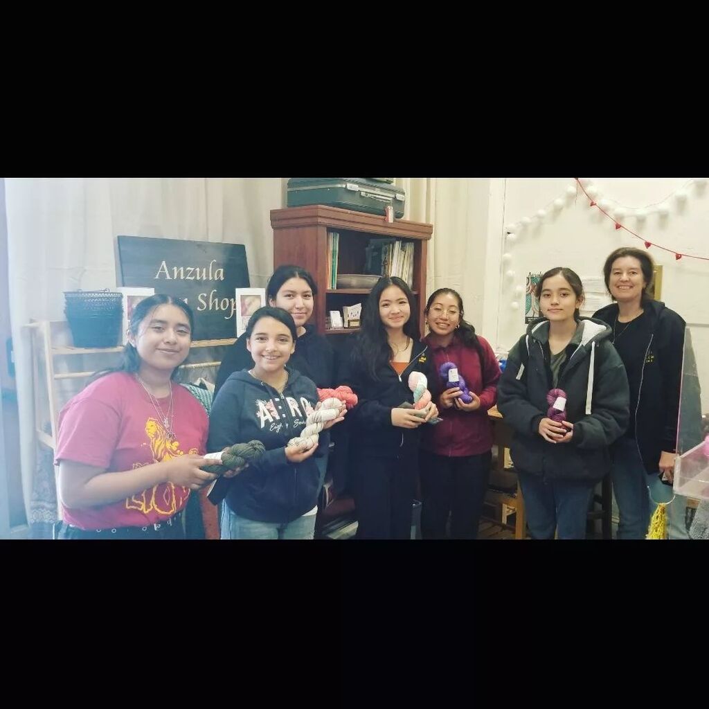 We had such an amazing time with the Knitting Club from Mira Monte High School! Students learned about product development, dyeing, marketing, and branding all in one day! They designed their own colorway (name TBD) and got to take home their own skein. … instagr.am/p/Cn75mI-vcNZ/