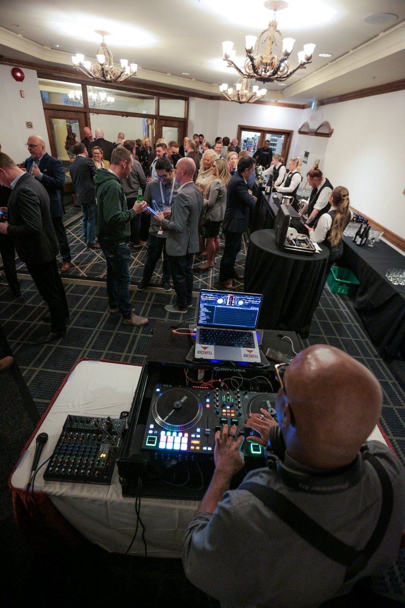 The party has officially started downstairs celebrating the great pitches from the <a href="/reachcdn/">REACH Canada</a> pitch battle! #BWC2023