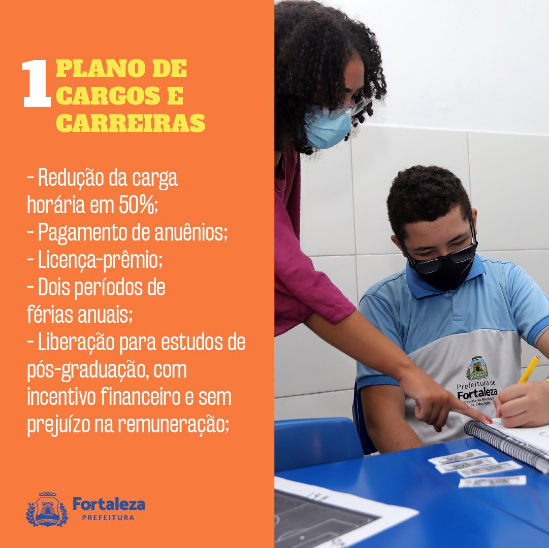 TimeSarto's tweet photo. Reconhecer o trabalho dos profissionais da educação é uma tarefa que se cumpre diariamente, e a Prefeitura já aprendeu essa lição faz tempo! 👩‍🏫🧑🏽‍🏫👨🏿‍🏫

Não é à toa que Fortaleza tem a quarta maior Rede Municipal de Ensino do país! https://t.co/pnQiVeUa2j