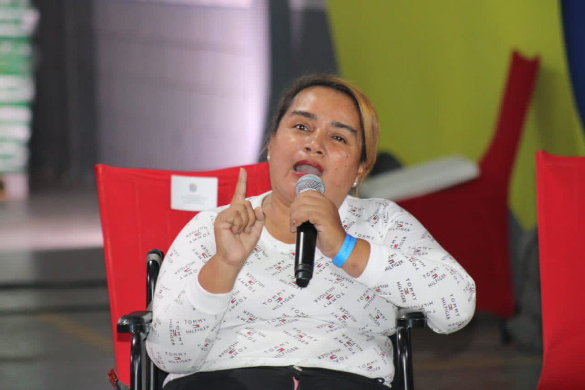 Continúa el parlamentarismo social de calle, visitamos aragua junto al Pdte de la AN <a href="/jorgerpsuv/">Jorge Rodríguez</a> para la difusión de la Ley para los Trabajadores con Discapacidad. Queremos garantizar la inclusión de este sector que es parte importante de la sociedad. ✊🏽♥️