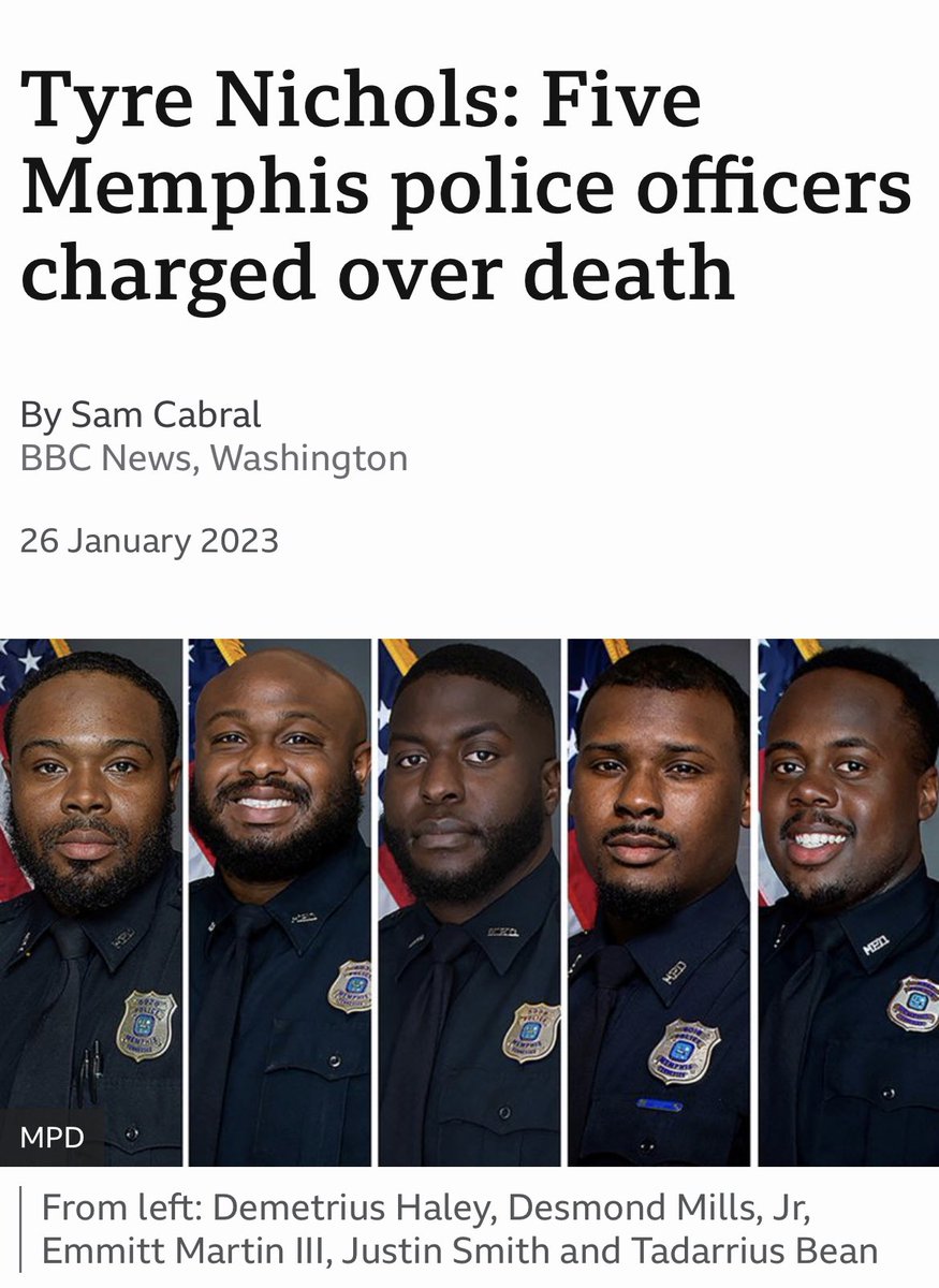 DonnaMcLeod4You's tweet image. A message to the 5 #MemphisPolice officers from @bobmarley 
#Internalized racism is real. 
#gapol