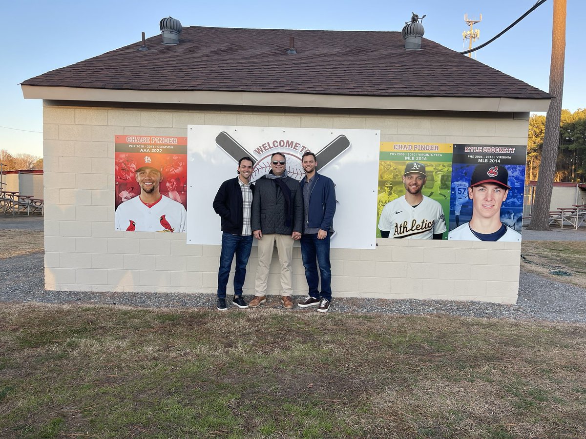 What a great day back in Poquoson for the Commemorative Unveiling at Firth Field! What memories! Thank you <a href="/CityofPoquoson/">City of Poquoson</a> <a href="/ClemsonBaseball/">Clemson Baseball</a> <a href="/HokiesBaseball/">Virginia Tech Baseball</a> <a href="/UVABaseball/">Virginia Baseball</a>