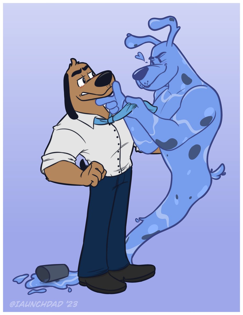 AnnacPadilla's tweet image. Here&apos;s a recent comm I got from the amazing @Iaunchdad of Patrick and Liquidator. I love how it turned out! #darkwingduck #dwdoc #liquidator #furryart