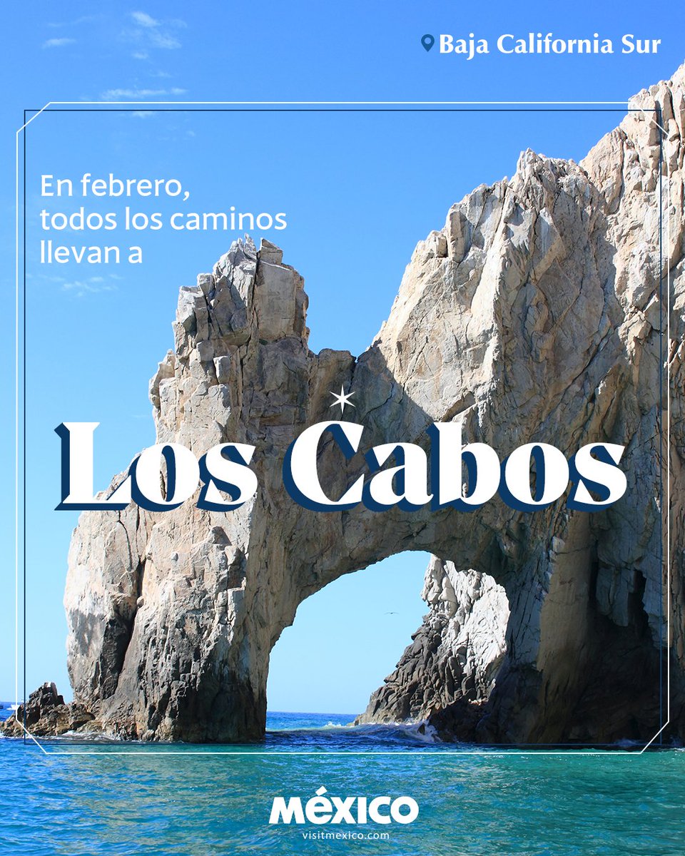 😏❤️ Tú y yo en #LosCabos no sé, piénsalo... 📌🇲🇽😍 Recomienda un imperdible de este hermoso lugar 👇🏻 #VisitMéxico