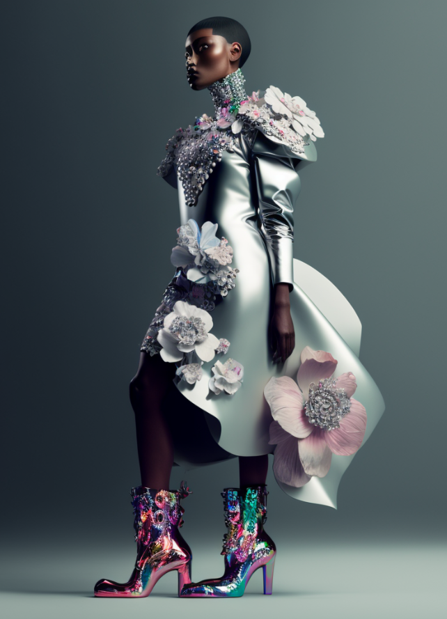 AlexisAnemonee's tweet photo. Another take for the digital fashion challenge 
@dressxcom
 #pinkmood
#DressxAiCreator #digitalfashion https://t.co/ENXedzur4N
