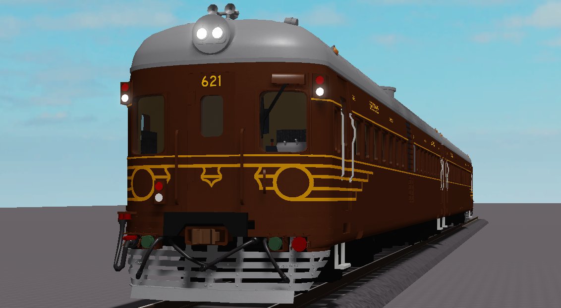 TheRealZech78's tweet photo. 620/720 Class Railmotor, or as some people call it; "Rainforest Rattler" Completed just a couple days ago with working marker lights, working headlights and yeh... Not to mention but this thing also has no A/C. https://t.co/PawWPMNPne