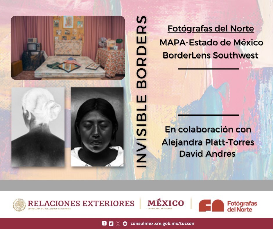 barcelodurazo's tweet photo. Este jueves 2 de febrero se inaugura una hermosa exposición de fotógrafas mexicanas y de Arizona en el Consulado en Tucsón. #InvisibleBorders contiene imágenes bellísimas de las diferentes fronteras (políticas, urbanas, domésticas). ¡Te esperamos! https://t.co/V8YdCbmQgB