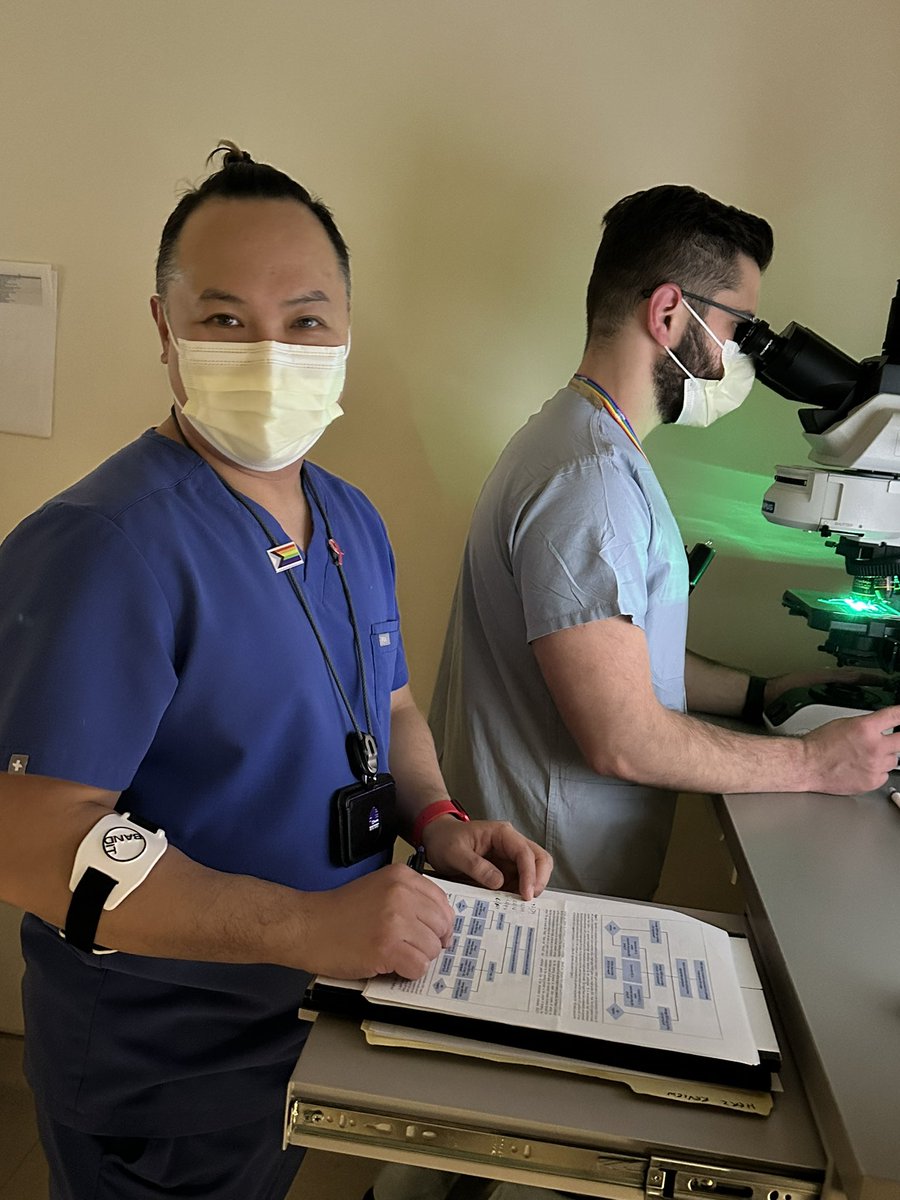 Luis Z. Blanco Jr., MD (he/him) 🔬 (@luisblancojrmd) on Twitter photo On Fridays we go FISHing! Super ⭐️ <a href="/NU_Pathology/">Northwestern Pathology</a> PGY2 @AlcinoGama counting the red and green signals to determine HER2 status in our breast cancer cases. #BreastPath #PurplePath #PathMatch23 #PathTwitter #Path2Path @novo_pathology <a href="/bonnie_choy/">Bonnie Choy, MD</a> <a href="/InduAgarwal9/">Indu Agarwal</a> On Fridays we go FISHing! Super ⭐️ <a href="/NU_Pathology/">Northwestern Pathology</a> PGY2 @AlcinoGama counting the red and green signals to determine HER2 status in our breast cancer cases. #BreastPath #PurplePath #PathMatch23 #PathTwitter #Path2Path @novo_pathology <a href="/bonnie_choy/">Bonnie Choy, MD</a> <a href="/InduAgarwal9/">Indu Agarwal</a>