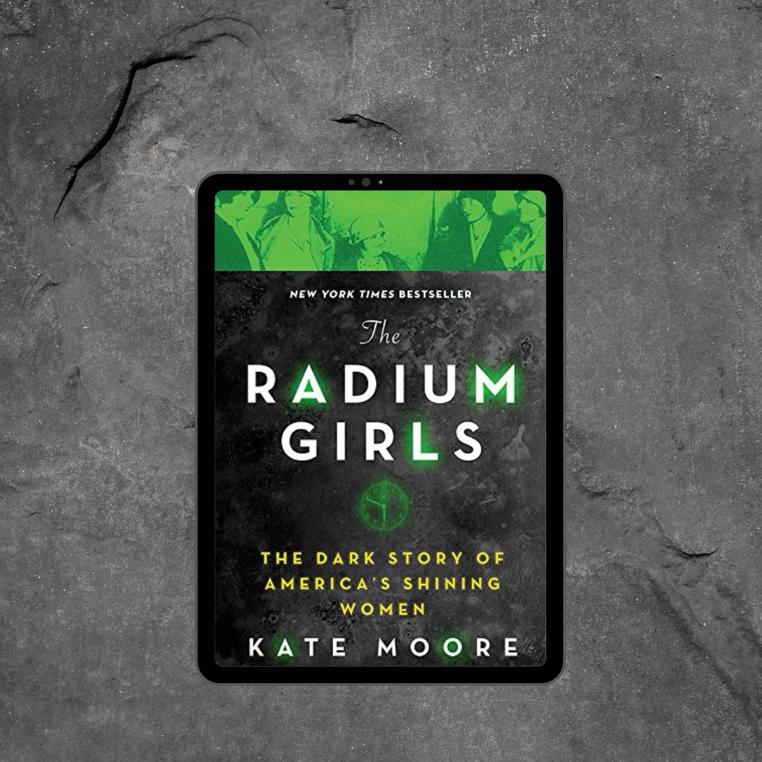 In ep81, we teamed up w/@HashtagHistory_ to cover #TheRadiumGirls, inspired by @KateBooks book. Meet the girls who worked in the factories, suffered radium poisoning, & fought to hold the companies, who were well aware of the dangers, accountable. #HERstoryBookClub #HERstory