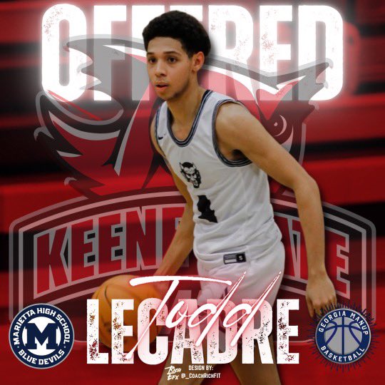 Congratulations Todd who picked up an offer from Keene State.  Keep working TJ.