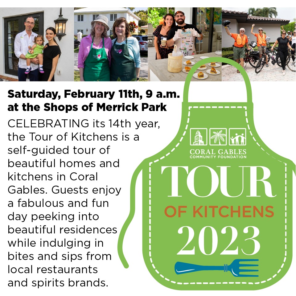 CGCF's tweet photo. @MiamiFoundation Thank you! We're so excited for our 14th annual Tour of Kitchens.😎 

Tickets: https://t.co/Bybtx3p8to https://t.co/Sv2jLS3XD6