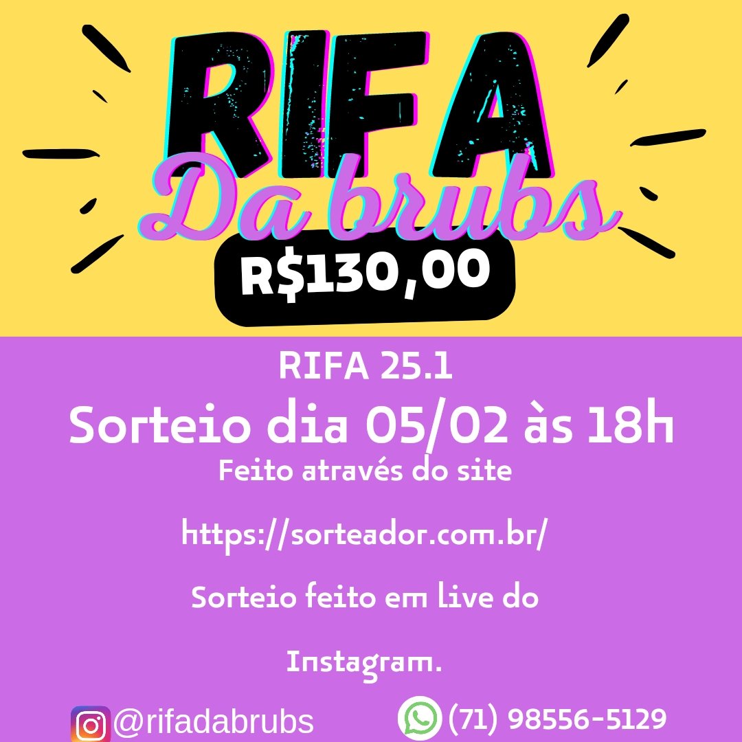 Brunoka_m's tweet photo. Gente tô fazendo um rifa de R$8 para  R$130.
Comecei a morar sozinha, e tive que voltar para faculdade que ia fazer 2 anos trancada. Então pensei em fazer uma rifa para conquistar minha coisinhas.
Se puderem assinar, agradeço! https://t.co/OZPYTgJzL4