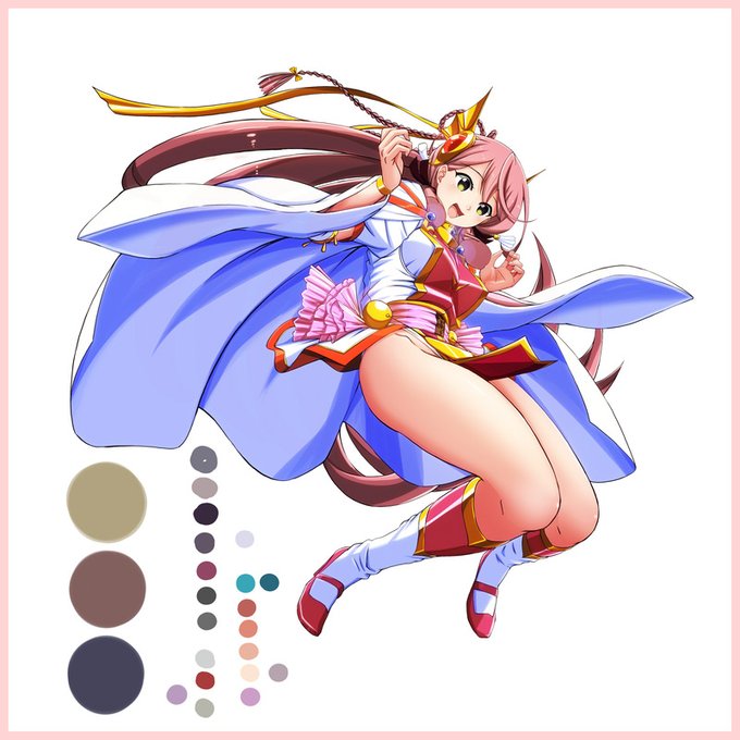 意外に作画カロリーの高い女をよりカロリー高く #TLに深刻な工作艦不足 