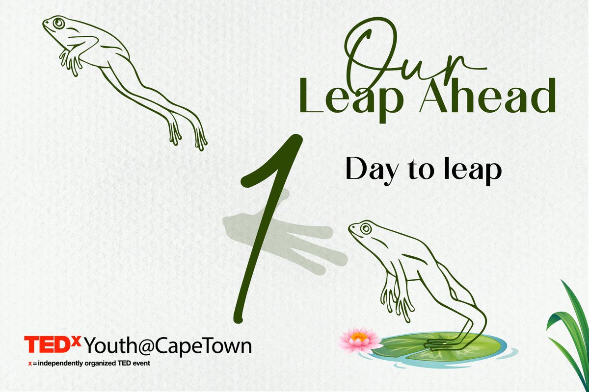 1 more sleep until #OurLeapAhead!