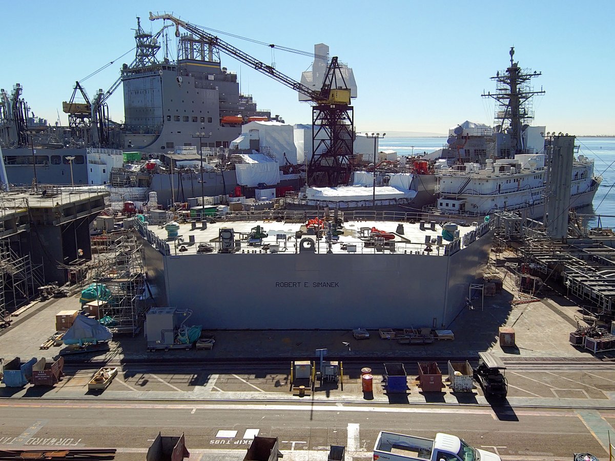GDNASSCO's tweet photo. Friday views at NASSCO. #NasscoBuilt https://t.co/9em3lQhZrw