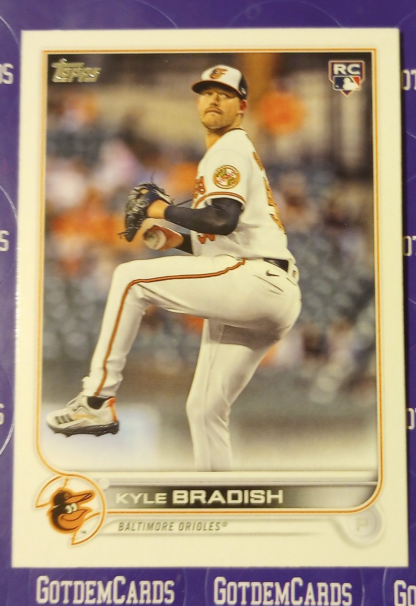 GotdemCards's tweet photo. 2022 Topps Update #US66 Kyle Bradish Baltimore #Orioles RC

$2 OBO

#BaseBall #baseballcards #MLB
@HobbyRetweet_ #Thehobby
#sportscards #sportscardsforsale
@JakeMc945 @ILOVECOLLECTIN1 @sports_sell @CardboardEchoes @84baseballcards @timscards1 @HobbyConnector https://t.co/FdJdO8tD73