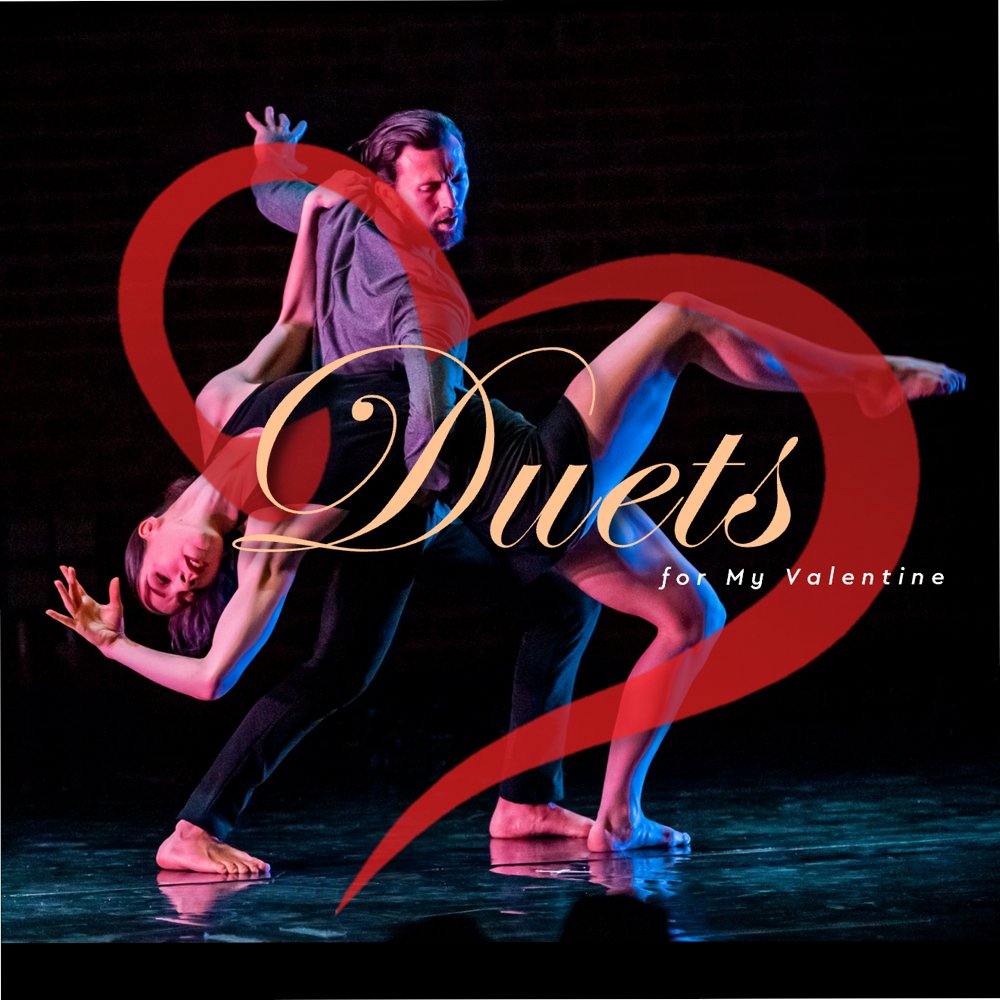 Duets for My Valentine features new works in contemporary dance, contemporary ballet, tap and poetry,  with original music by renowned composers and local and national guest artists. Don't miss out! Get your tickets today! bit.ly/3HDXyLR