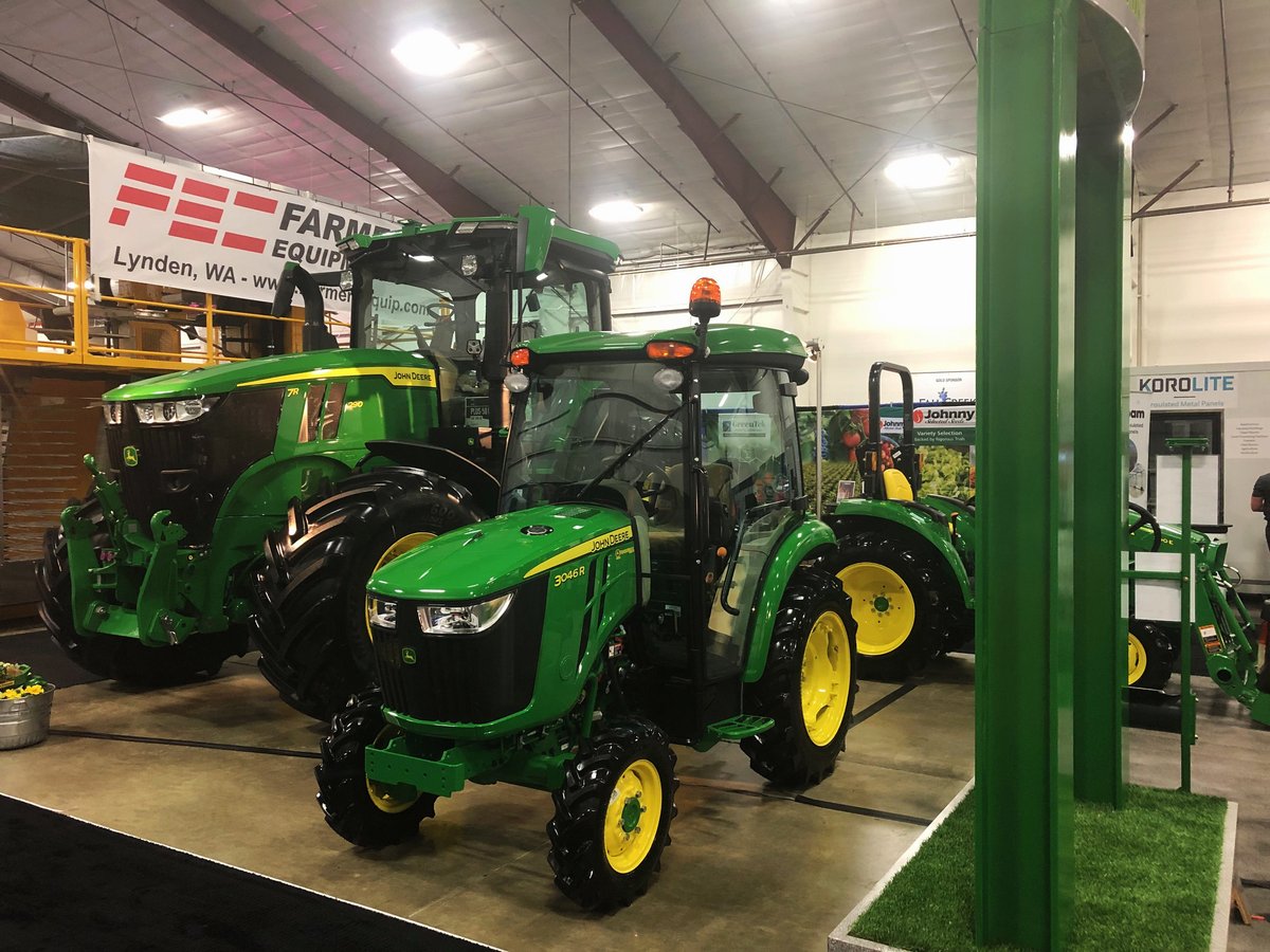 PrairieCoasteqp's tweet photo. We are having a great time meeting everyone at the @pacagshow Pacific Agriculture Show in #Abbotsford, BC. We will be here till Saturday. Hope you can make it out!

https://t.co/czCsiAQsi4

#PrairieCoastequipment #pcequip #JohnDeere #PacAgShow2023 https://t.co/gbqeD5d5yt