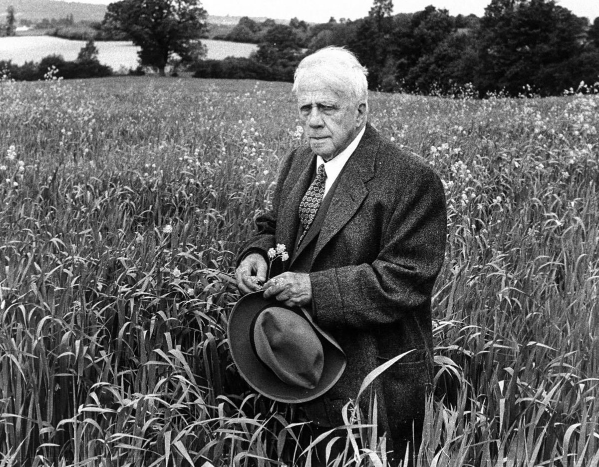OutlawsPoetic's tweet photo. "Half the world is composed of people who have something to say and can't, and the other half who have nothing to say and keep on saying it."

~ Robert Frost https://t.co/rQbSnPgN47
