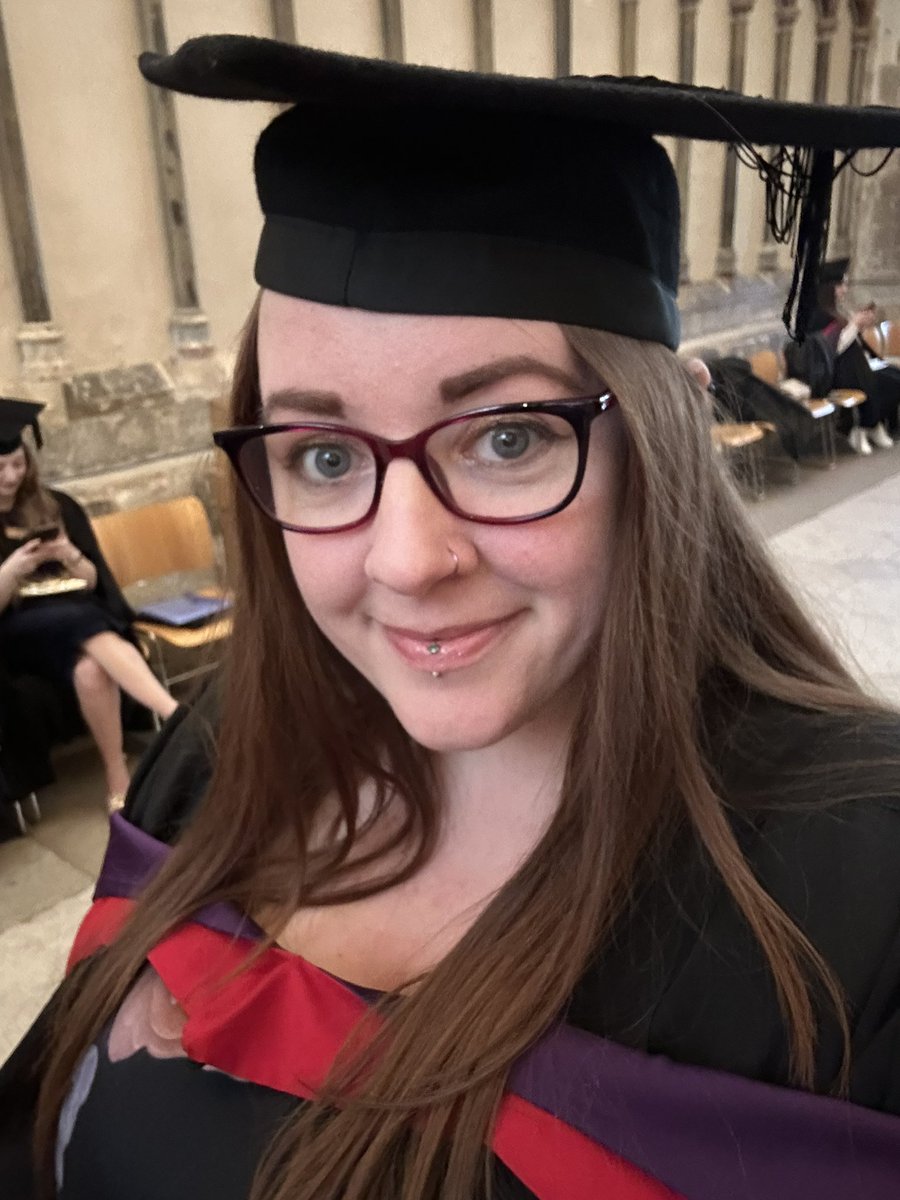 Sarah_Lou_RN's tweet photo. This girl just graduated with a 1st class BSc (Hons) Nursing (Adult) #cccu #cccugraduation #graduation #nursing #NQN #GPN #proud #hardworkpaysoff https://t.co/fREOKxJDsc