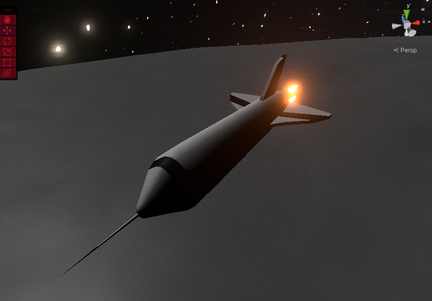 eldritch_minds's tweet photo. I made a model of the space shuttle Enterprise for our game, Extreme Tag! #madewithunity #indiedev https://t.co/W1suSbQmU0