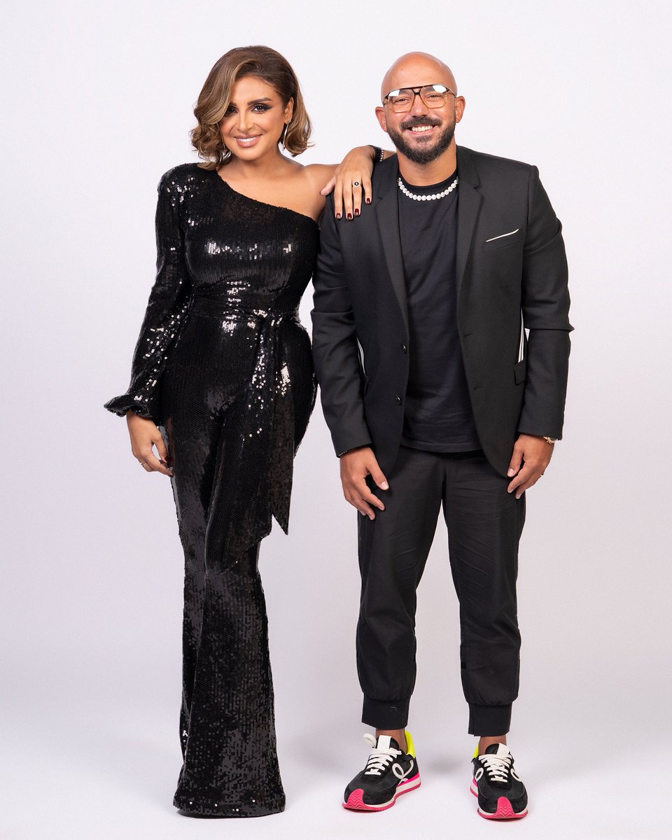 Angham's tweet photo. From yesterday’s episode ❤️ #Angham  
Jumpsuit: Nadine Merabi 
Jewelry: Messika https://t.co/lZVCykfnp9