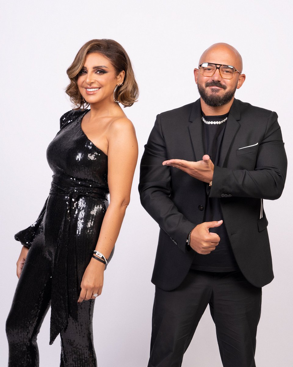 Angham's tweet photo. From yesterday’s episode ❤️ #Angham  
Jumpsuit: Nadine Merabi 
Jewelry: Messika https://t.co/lZVCykfnp9