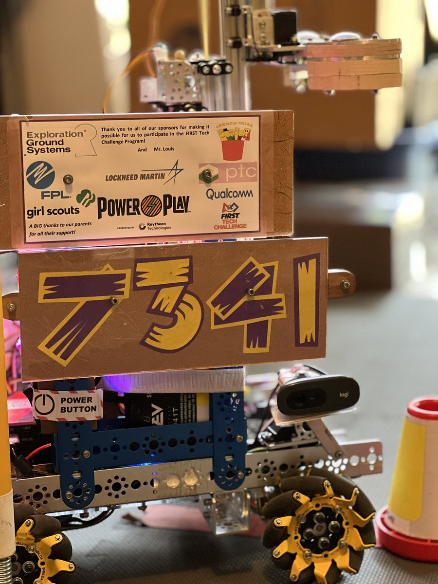 Ghostalynn is competition ready!!😊Good luck to all team attending Space Coast League Championship this weekend!! @ftcfrenchfries <a href="/firstlikeagirl/">FIRSTLikeAGirl</a> <a href="/ftcteams/">FIRST Tech Challenge</a>