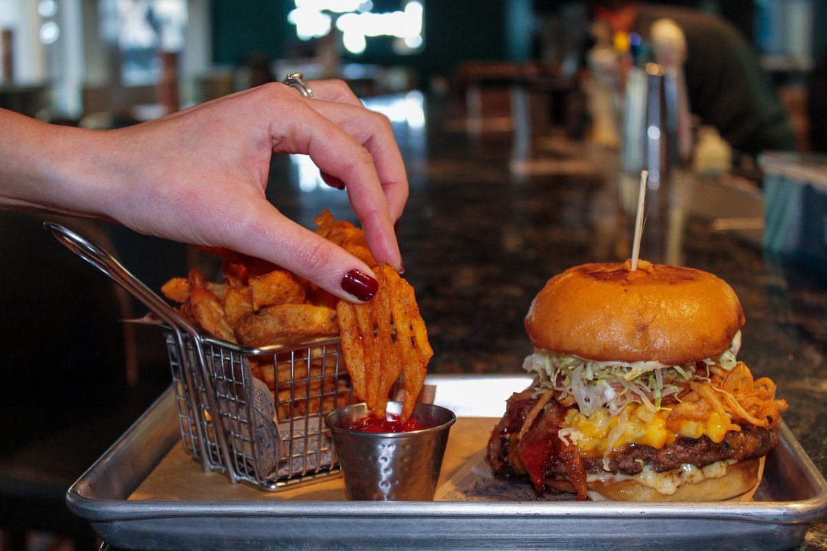 It’s #FoodieFriday! Check out what’s cooking over at Capital One Arena 😋🍽️

Sports fans- Take a Trip to Flavortown and head over to #GuysDCKitchen for the ultimate game day experience! 🏀🏒🏈

Be sure to follow <a href="/guysdckitchen/">Guy Fieri’s DC Kitchen + Bar</a> for more upcoming deals and specials! 🎉
