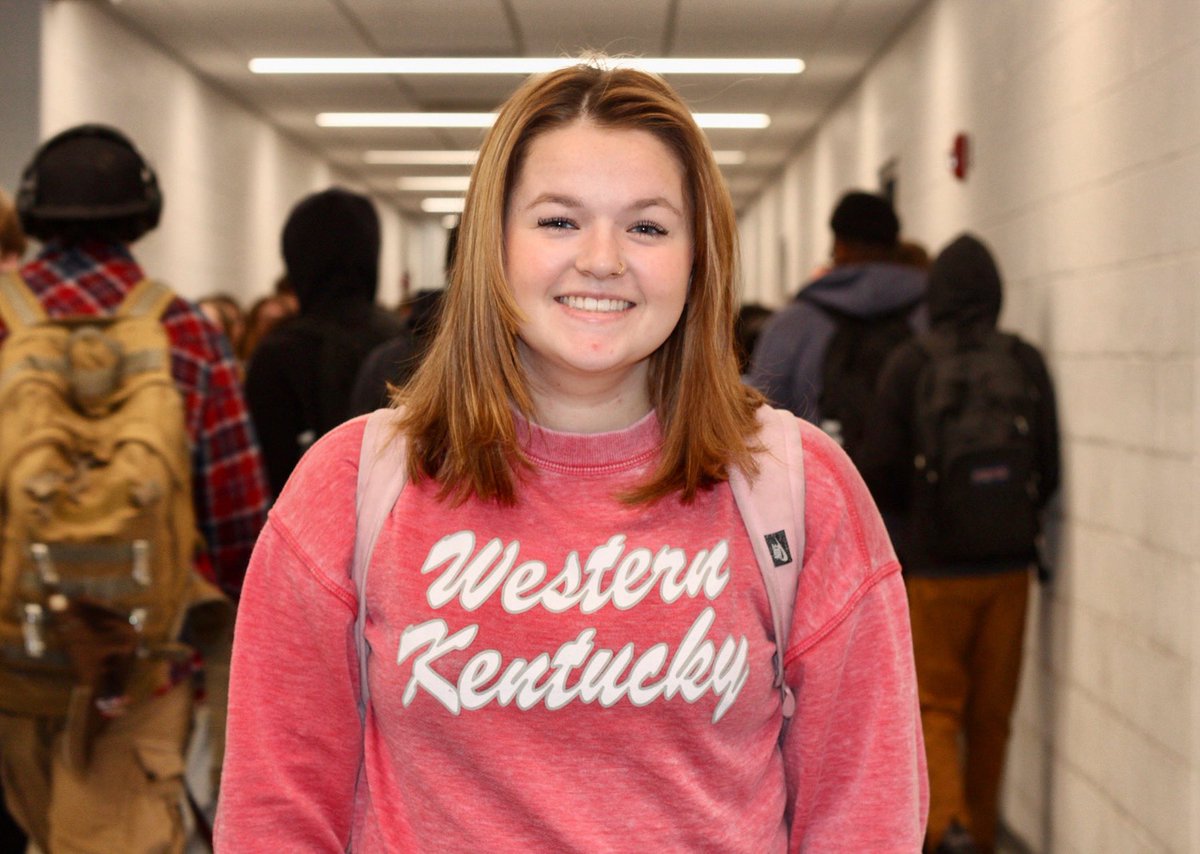 bghsccr's tweet photo. Bailey Williams is a college-bound senior heading for The Hill.

She plans to attend WKU’s Mahurin Honors College to major in Communications Studies and Spanish. She’ll attend seminary after undergrad before seeking a job in ministry.

Good luck, Bailey! https://t.co/KALl66Row0