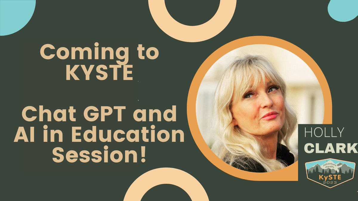 Holly Clark - The AI Infused Classroom tweet media