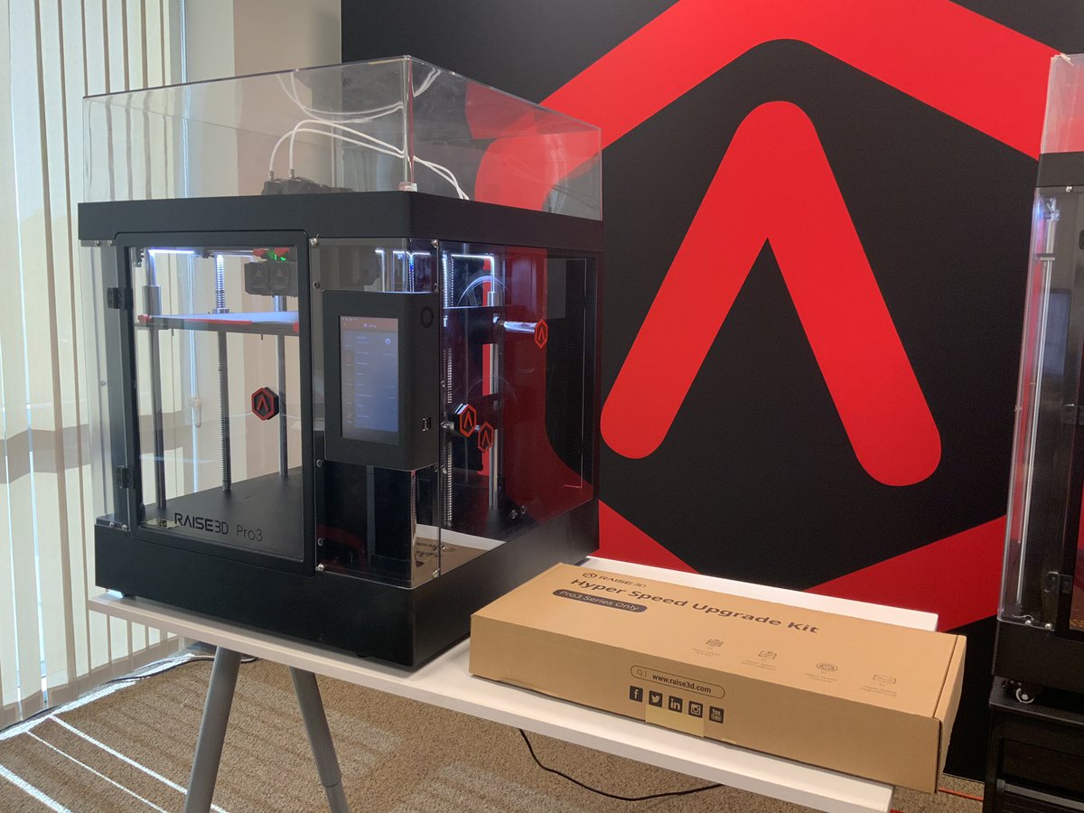 Raise3D's tweet photo. We are live!
Tune in to our Hyper FFF™ Livestream to know more about our newest technology and how to install this upgrade kit.
👉 https://t.co/FlhPGwPdQh
#Raise3D #3Dprinting #HyperFFF #additiveproductivity #Howfastcanyoudoit https://t.co/dFARsZAKwP