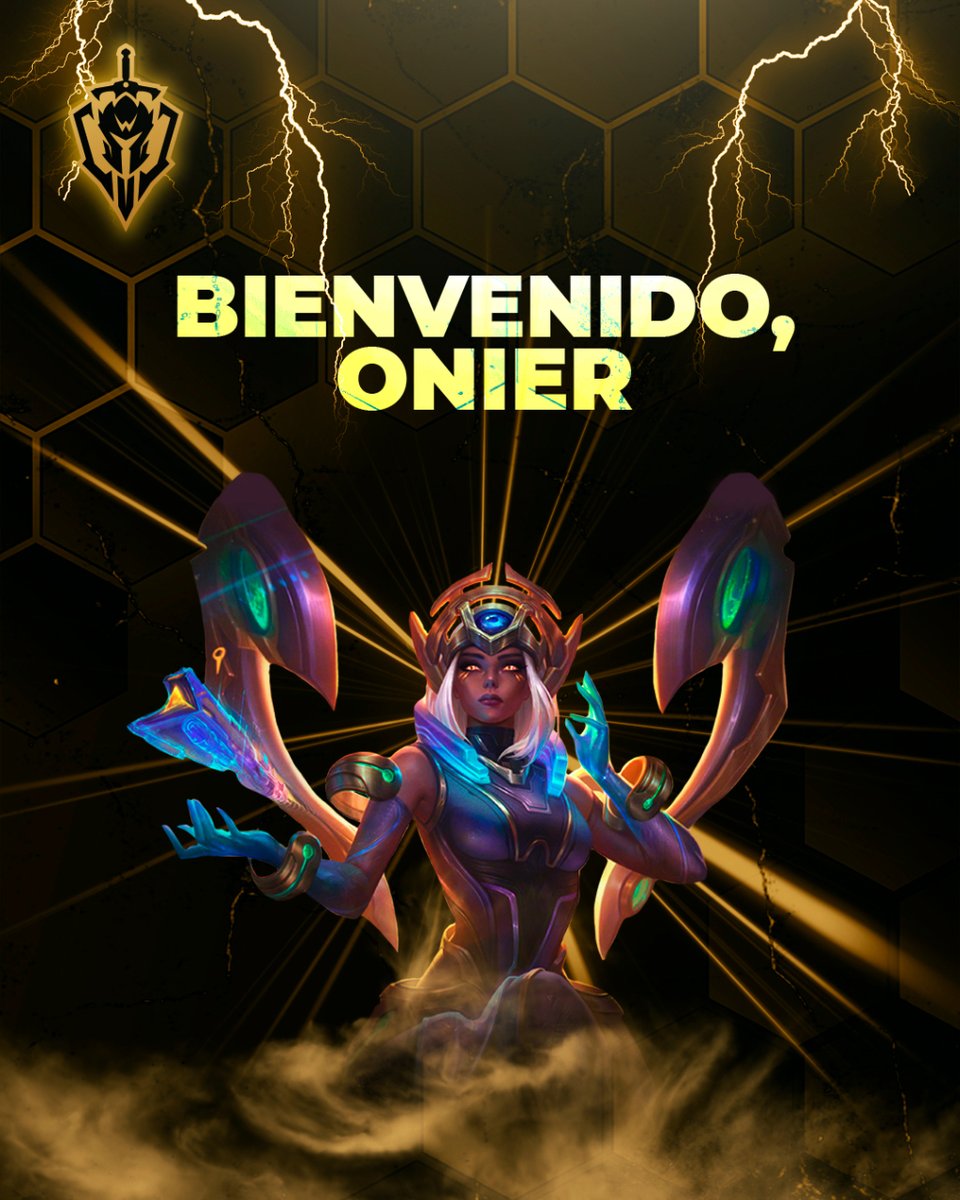 WarLegionEsport's tweet photo. Bueno, llegó el arma secreta😈

¡Bienvenido @OnierH a War Legion!⚔

Estamos muy contentos de sumar un soldado nuevo a nuestra legión. Ojito que quizás hoy puedan verlo en acción en la #ElementsLoL 👀

#BeLegion🛡 https://t.co/vIDghl9H94