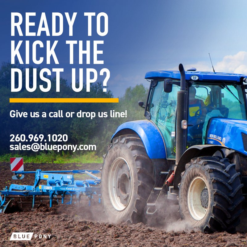 BluePonyDigital's tweet photo. It was full steam ahead for the New Holland Full Throttle 2023 event this year! Our team partnered with @newhollandag to create a mobile application that allowed attendees to learn more about New Holland's product offerings, and incorporated gamification to keep things fun! https://t.co/VOD5Dlzj1k