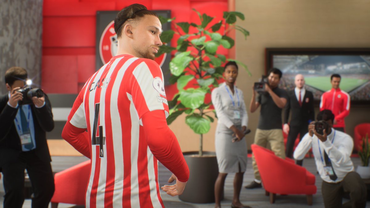 Looks good in red &amp; white. Welcome Matty Cash! 👀✨ <a href="/Hetman1910/">Hetman77x</a> <a href="/TheVFL_/">VFL</a>