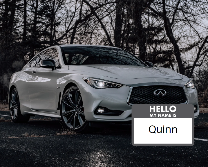 If you were to name your Infiniti, what would you name it? 📝

#CarNames #NameYourCar #HoustonTX #FunFriday
