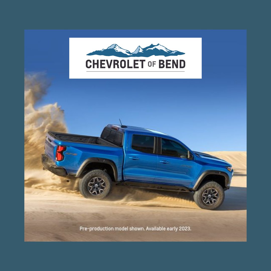 Hop in a Colorado and explore Oregon.  
#bendoregon #adventure #offroad #zr2  
#chevycolorado